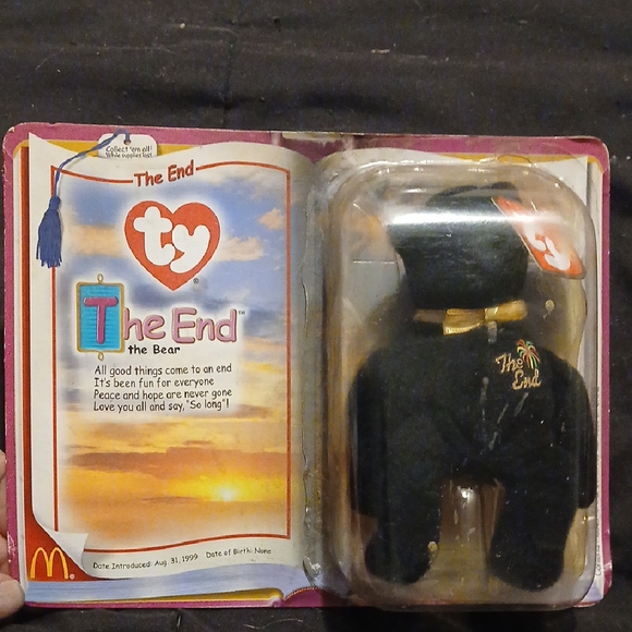 Ty The End Beanie Baby 1999